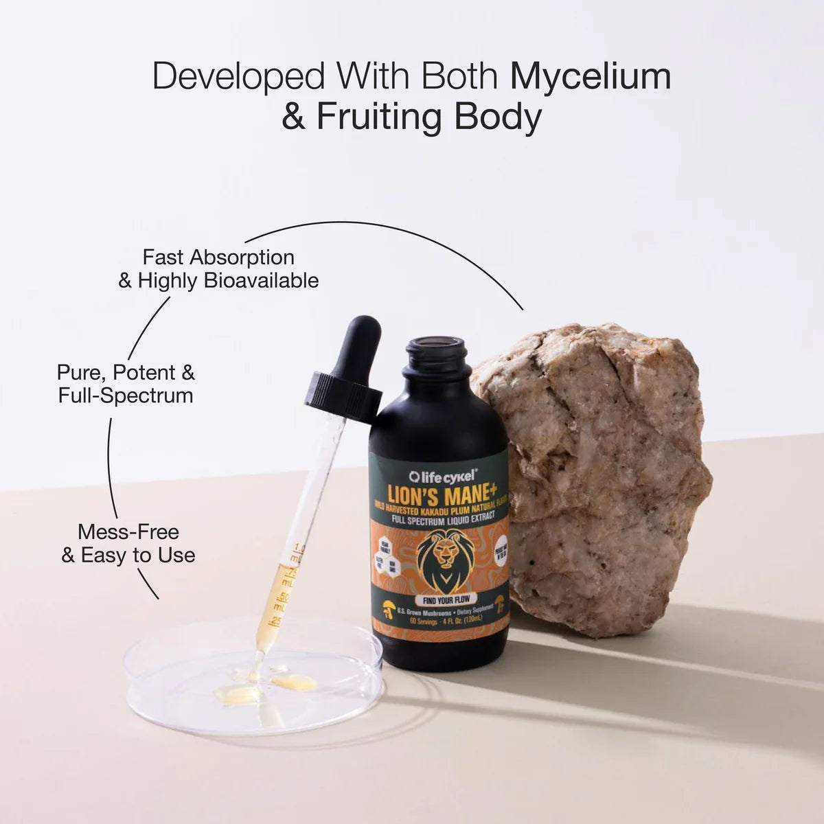Lion's Mane Mushroom Extract - Buy 1, Get 1 FREE!